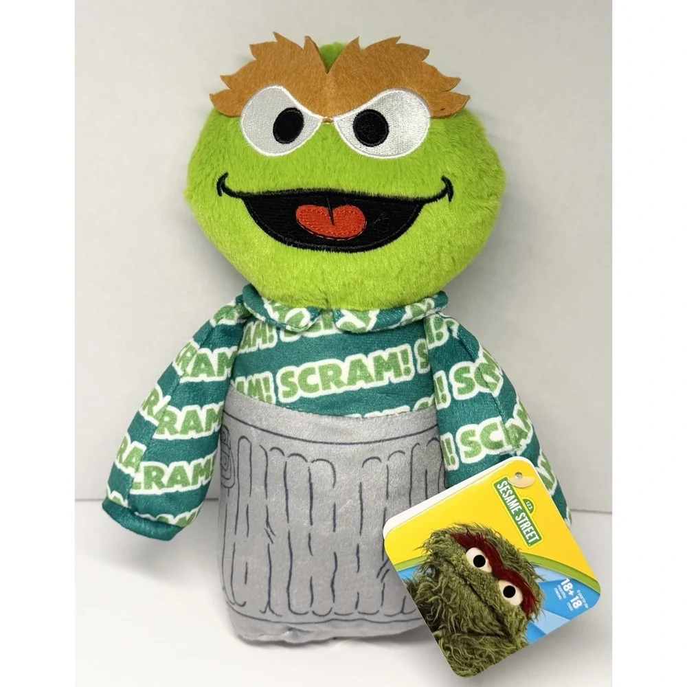 Oscar The Grouch Plush 10